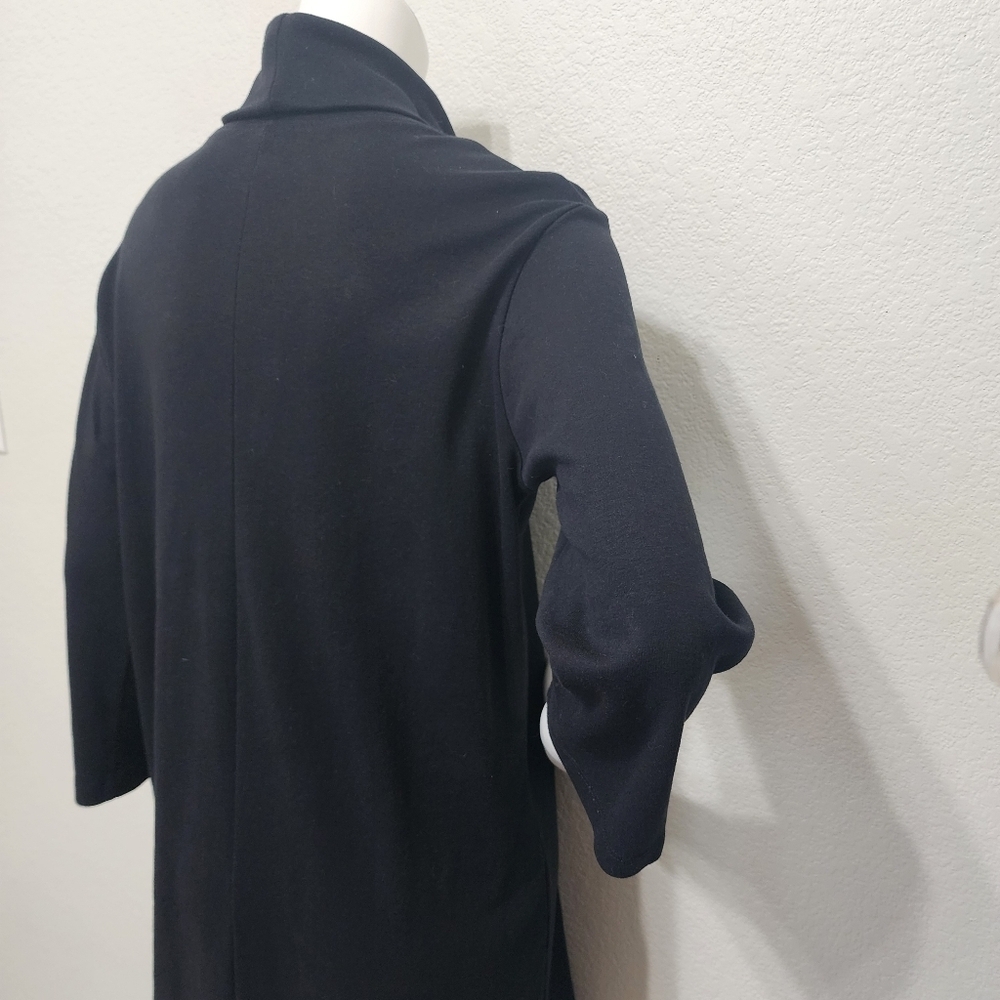 Piaza Italia Black Turtleneck Dress Size L - Picture 2 of 13